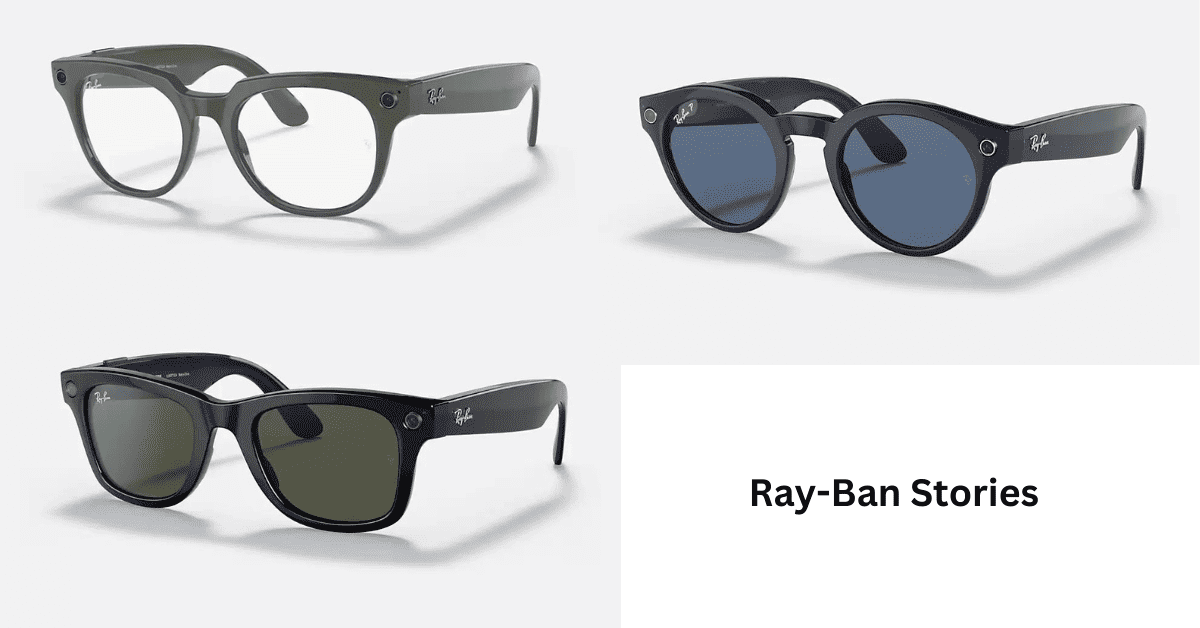 Ray-Ban stories round and wayfarer smatr sunglasses